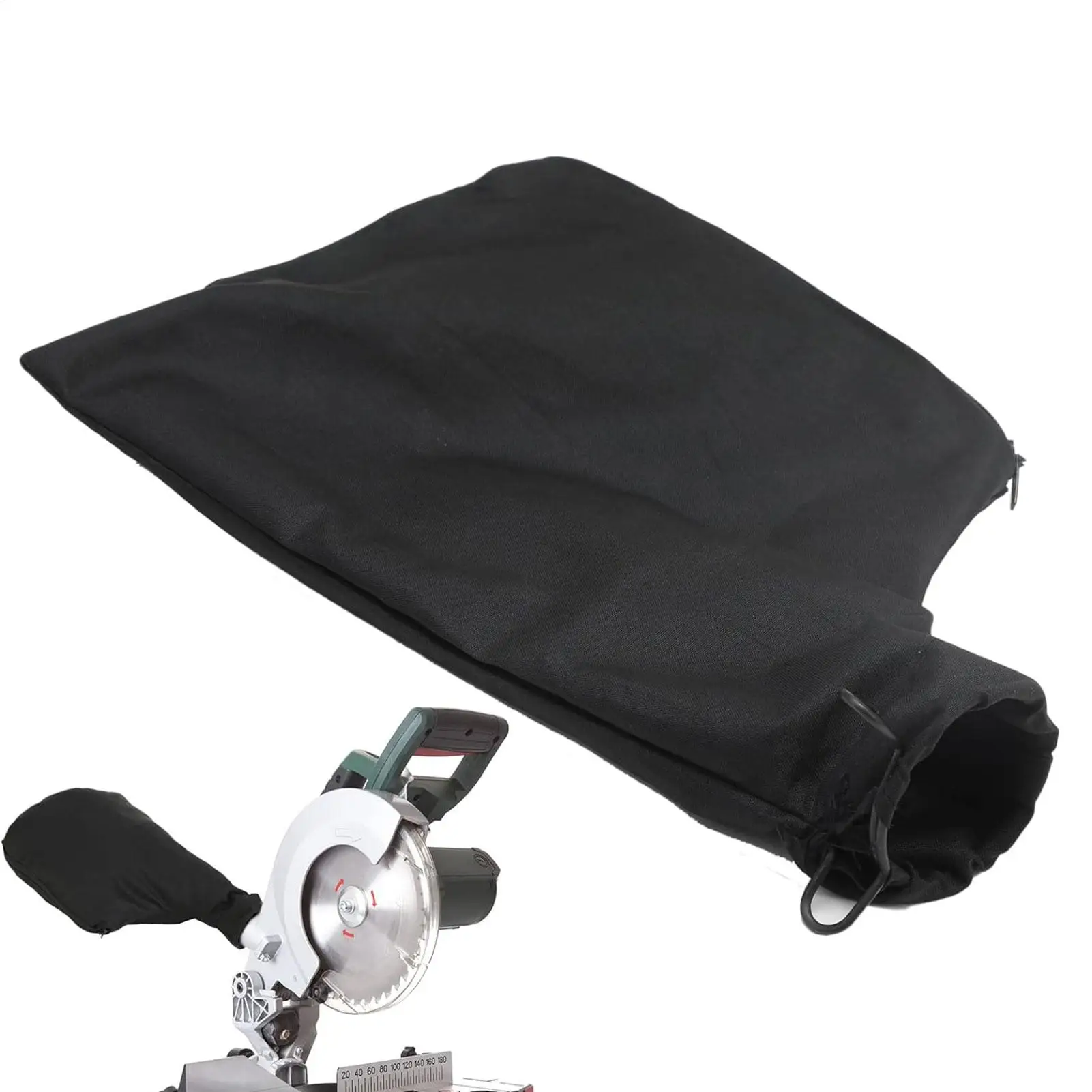 Miter Saw Dust Bag Saw Dust Collector Bag Portable Saw Dust Collection Zipper Outlet For Family Woodworking Use