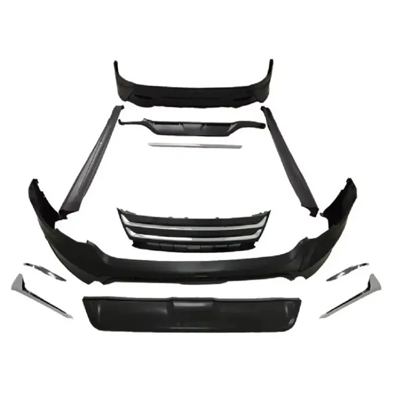 

Body Kits for to Yo Ta Her 2014-2017 Upgrade to M Style New Model Car Accessories Glowing Grille Front Rear Lip Bumper