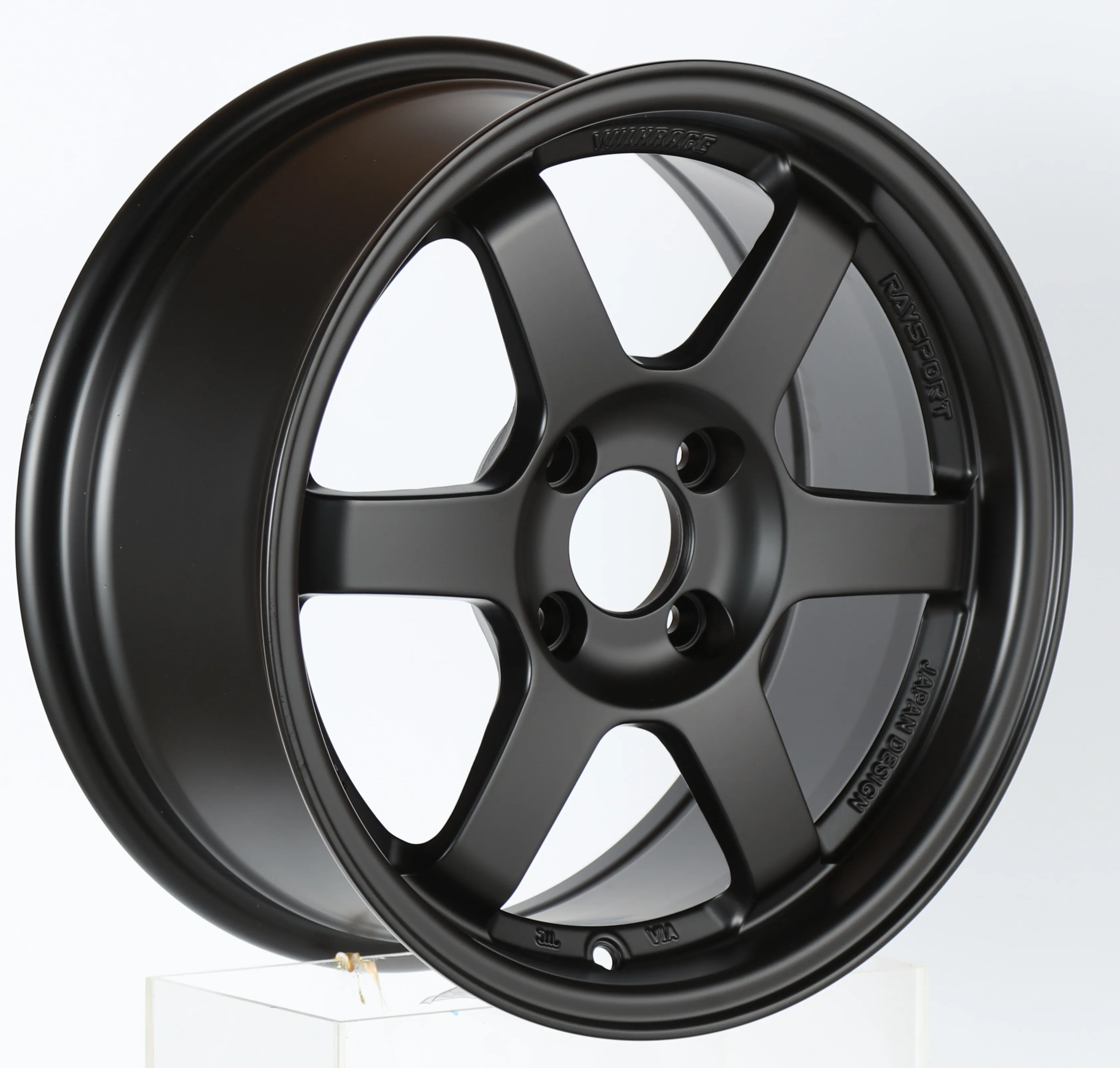 6105 Te37 Jante Aluminum Deep Dish 15x8 Rines 15 Inch 4 Holes Pcd 100 4x114.3 Alloy Wheels Mags Rims Car 15Inch