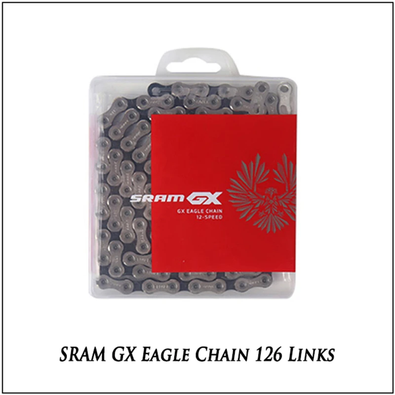 SRAM SX NX GX EAGLE 1X12s 12S 12V 12 Speed MTB Bicycle Mountain Bike Chain With Original 126L Links with Power Lock link