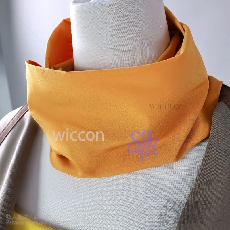 أنيمي يانغ شياو طويل تأثيري RWBY Y2K زي سترة مثيرة أصفر أسود طويل الأكمام الصحراء الشرير لوليتا هالوين حفلة لعب الأدوار