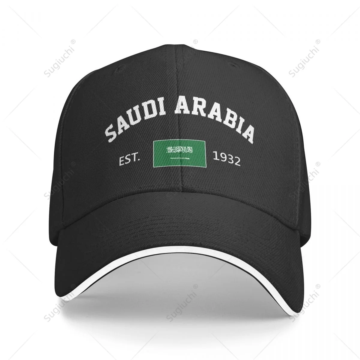 Baseball Cap Saudi Arabia EST.1932 Independence Day Men Women Unisex Hip Hop Sandwich Caps Snapback Golf Hat Fishing