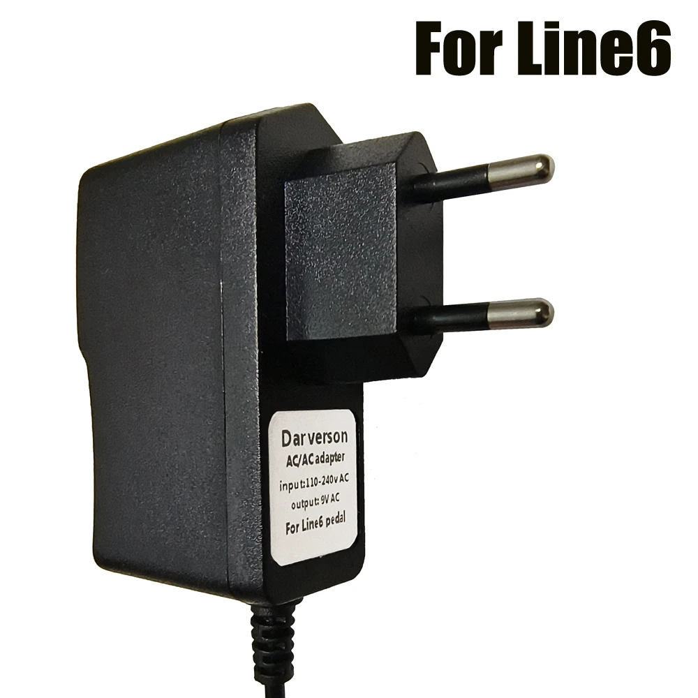 9V AC power supply adapter for Line 6 guitar effect pedal Floor pod plus xt live