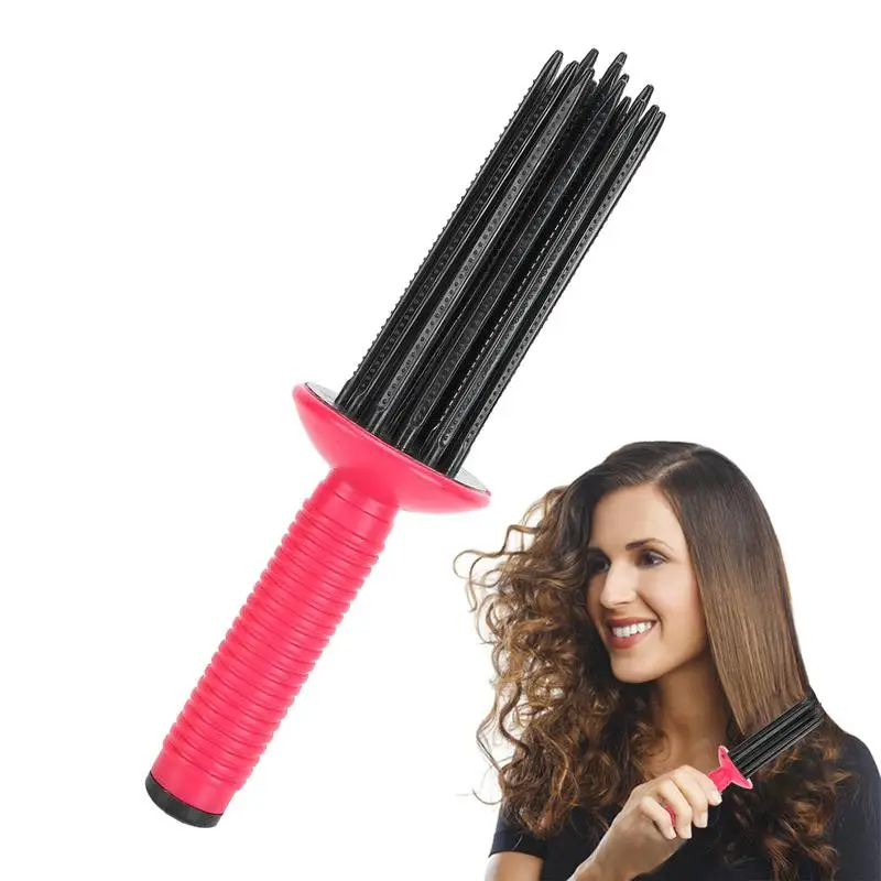 Hot Air Curler Non-Slip Hot Air Curler Comb Hair Styling  And Ergonomical Hair Accessories For Home Stage Performance Traveling