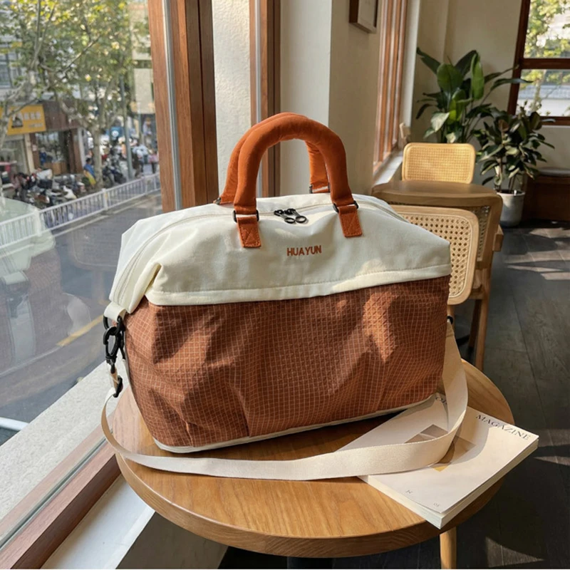 fashion-women's-gym-fitness-bag-travel-tote-yoga-duffle-shoulder-handbag-lightweight-large-capacity-outdoor-sports-portable-bag