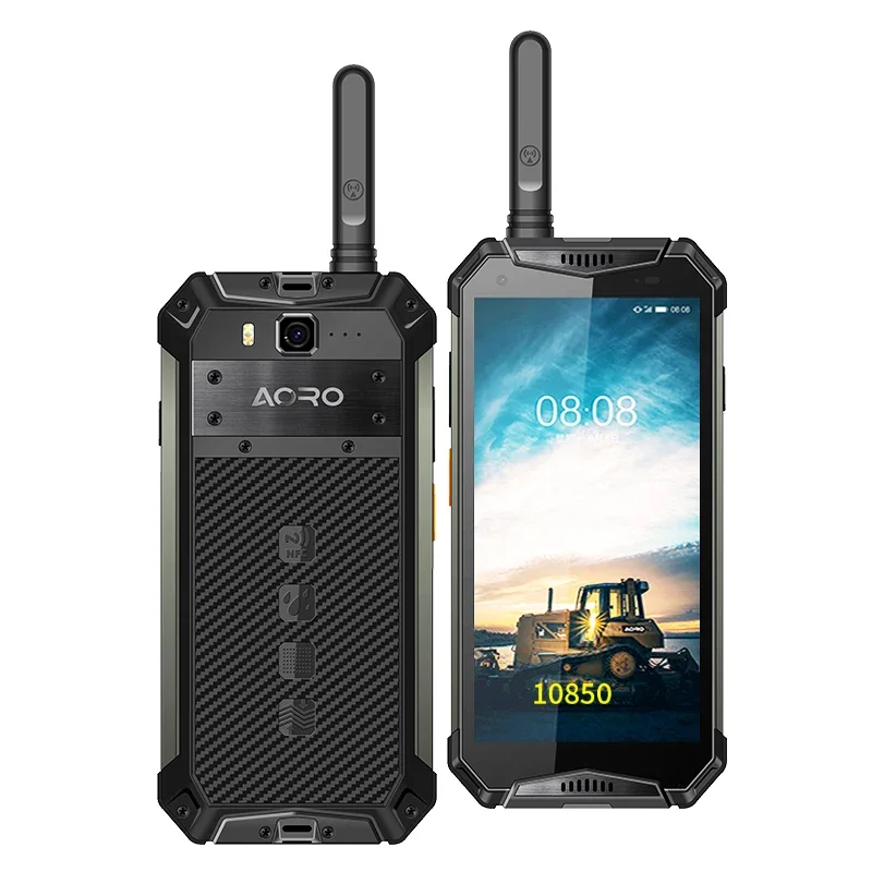 10000mAh All netcom 4G talki walki DMR Analog walkie talkie long range Aoro M3 Octa Core Android 12 handheld walkie talkie