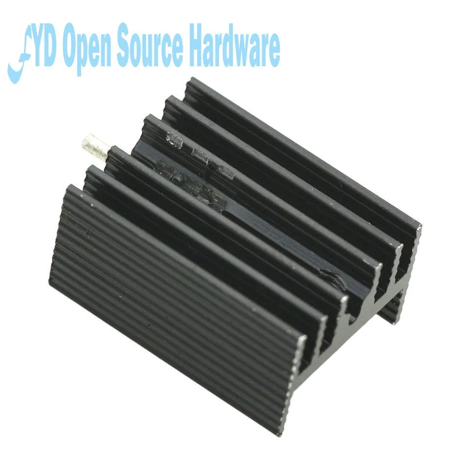 5PCS TO-220 Triode Heatsink Radiator Cooler Radiator 21X15X11MM High Quality Aluminum Heat Sink Fin With Needle