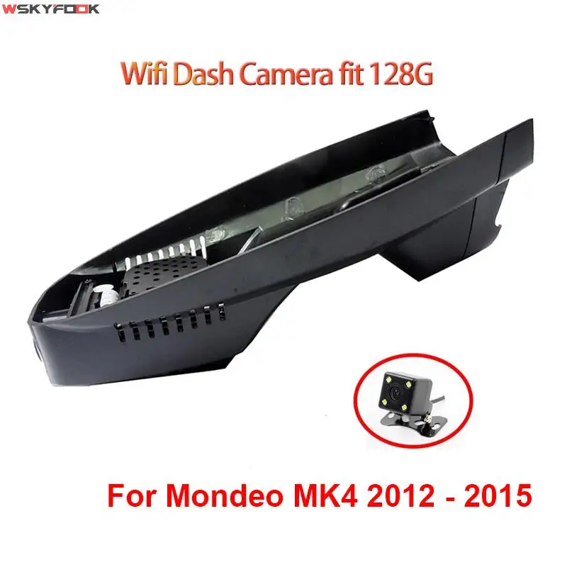 1080P WiFi Car DVR Camera Novatek 96672 Video Recorder For Ford Mondeo mk4 2012 2013 2014 2015 By APP Control