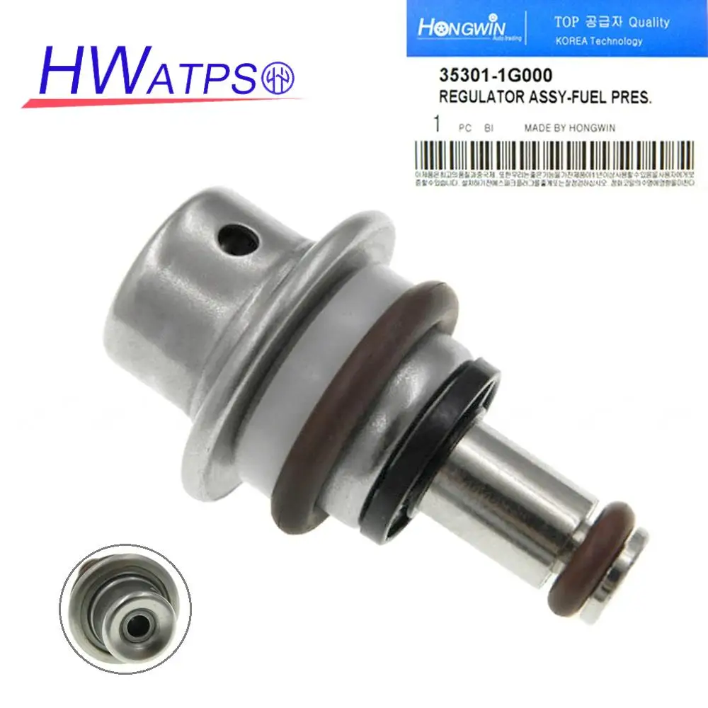 For Hyundai Elantra Tucson Veloster Sonata Kia Soul Optima 2010 - 2021 3.5 4.0 Bar Fuel Injection Pressure Regulator 35301-1G000