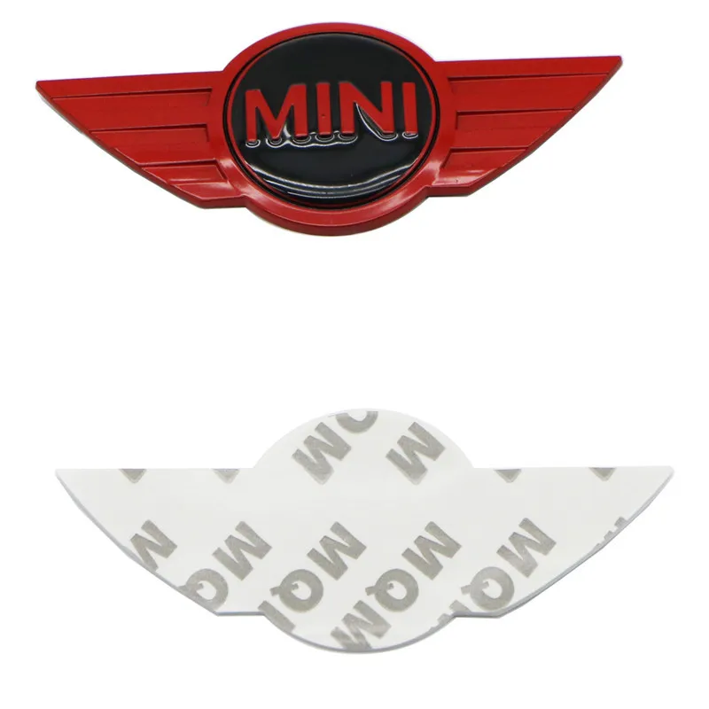 Logotipo de reemplazo de capó delantero trasero de coche, insignia de Metal 3D, decoración para Mini Cooper JCW F55, F56, R55, R56, R60, F60,