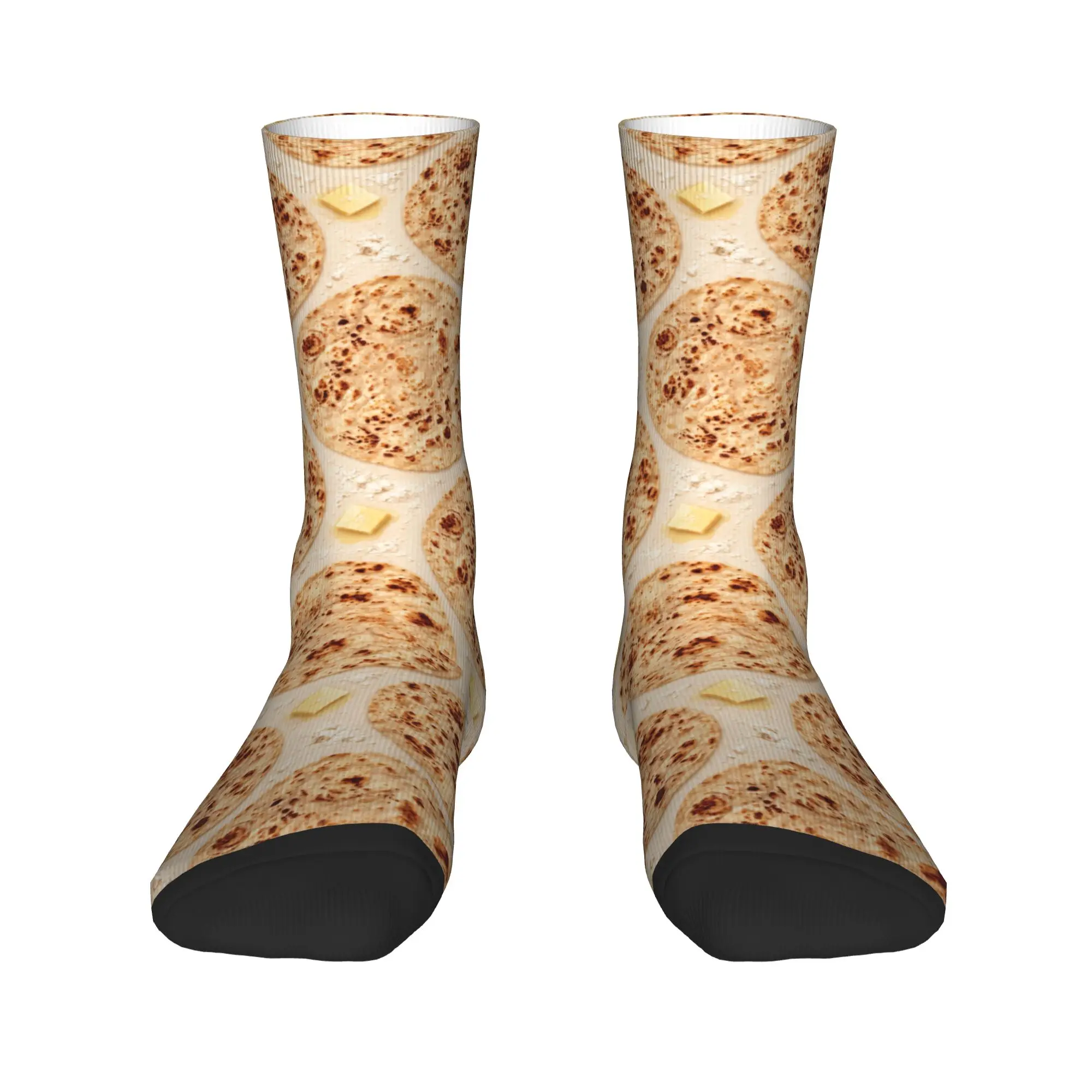 Tasty Pizza Print Stockings Men's  Dress Socks Warm Soft Vintage Socks Spring Climbing Anti Slip Graphic Socks Gift