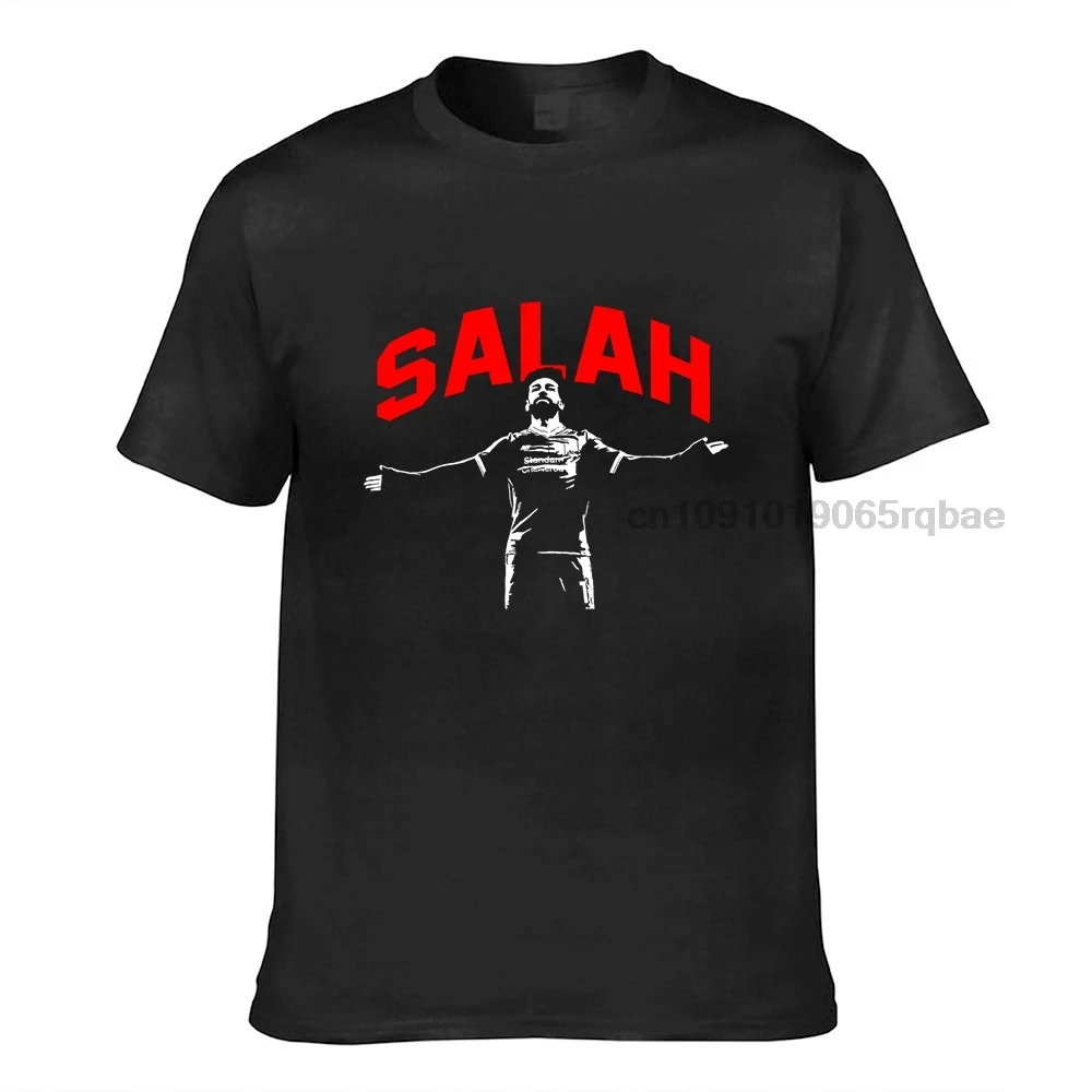 T-shirt for Mohamed Salah egyptian super star soccer football player cotton casual Men t shirt Women's tee shirts tops