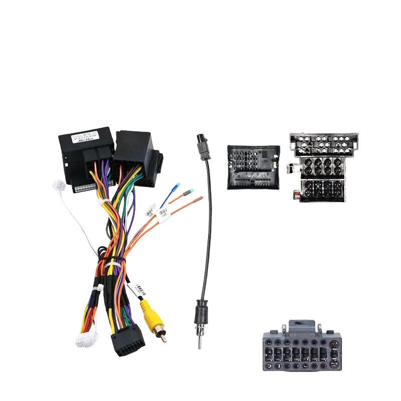 For SEAT LEON / ALTEA / VW  Android Car Radio Canbus Box Decoder Wiring Harness Adapter Power Cable G-VW-RZ-58