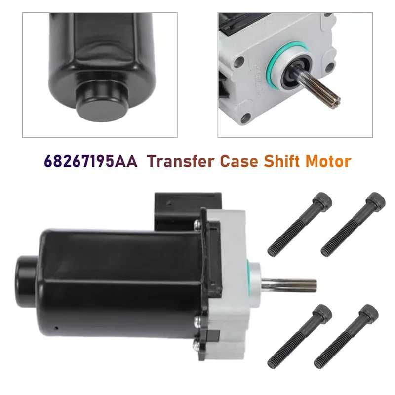 

Car Transfer Case Shift Motor 68267195AA For Jeep Renegade 2015-2020 AWD Fiat 500X 2016-2021