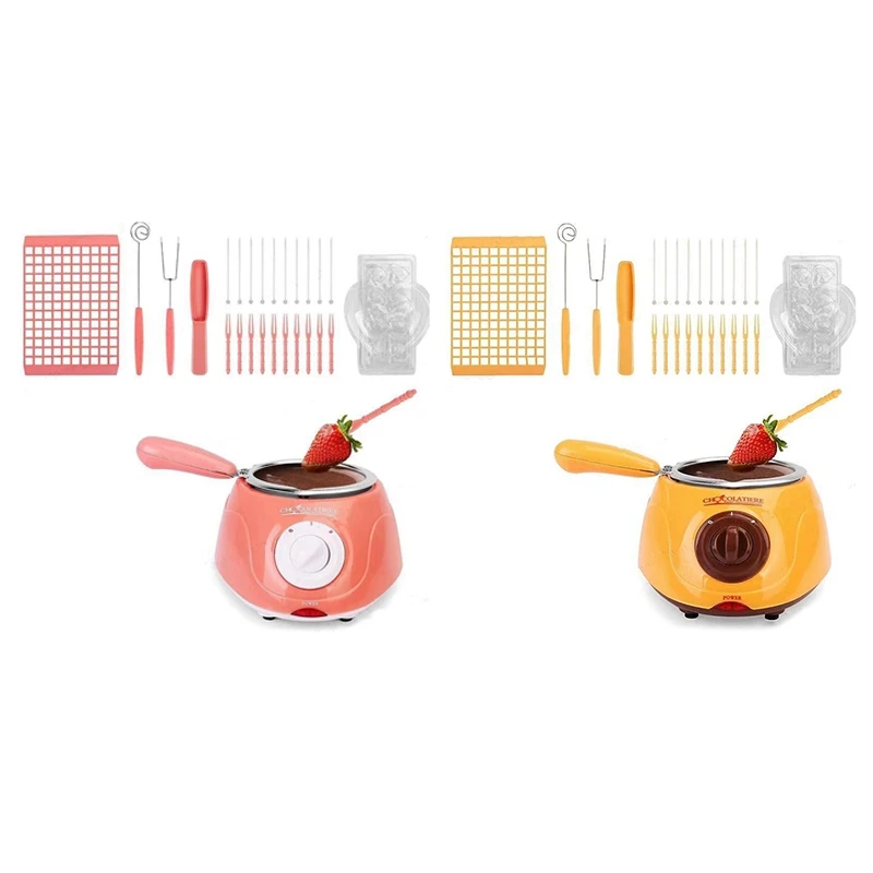 

Complete Chocolate Melting Gift Set With Molds And Accessories For Sweet Creations EU Plug A