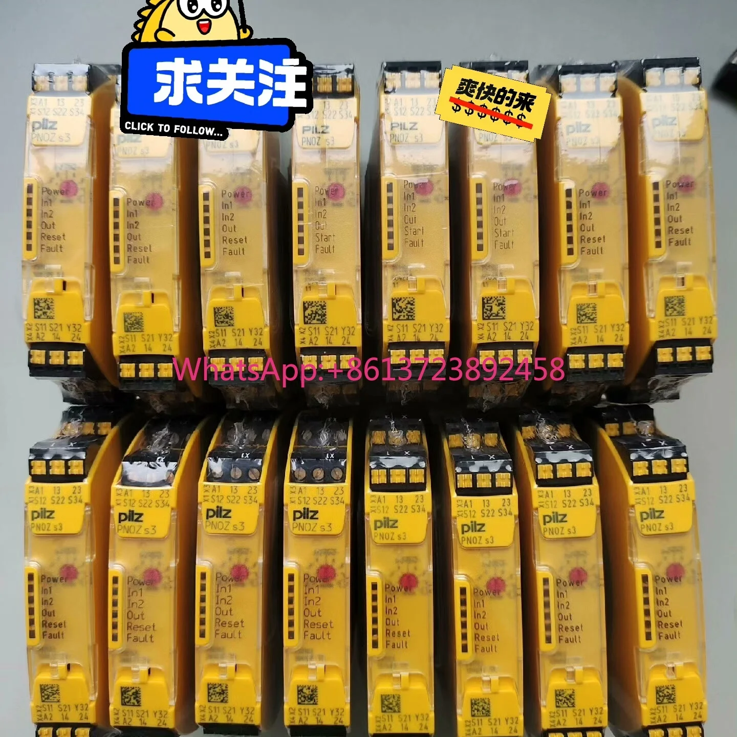 Pilz S3 750103 safety relay original in Stock