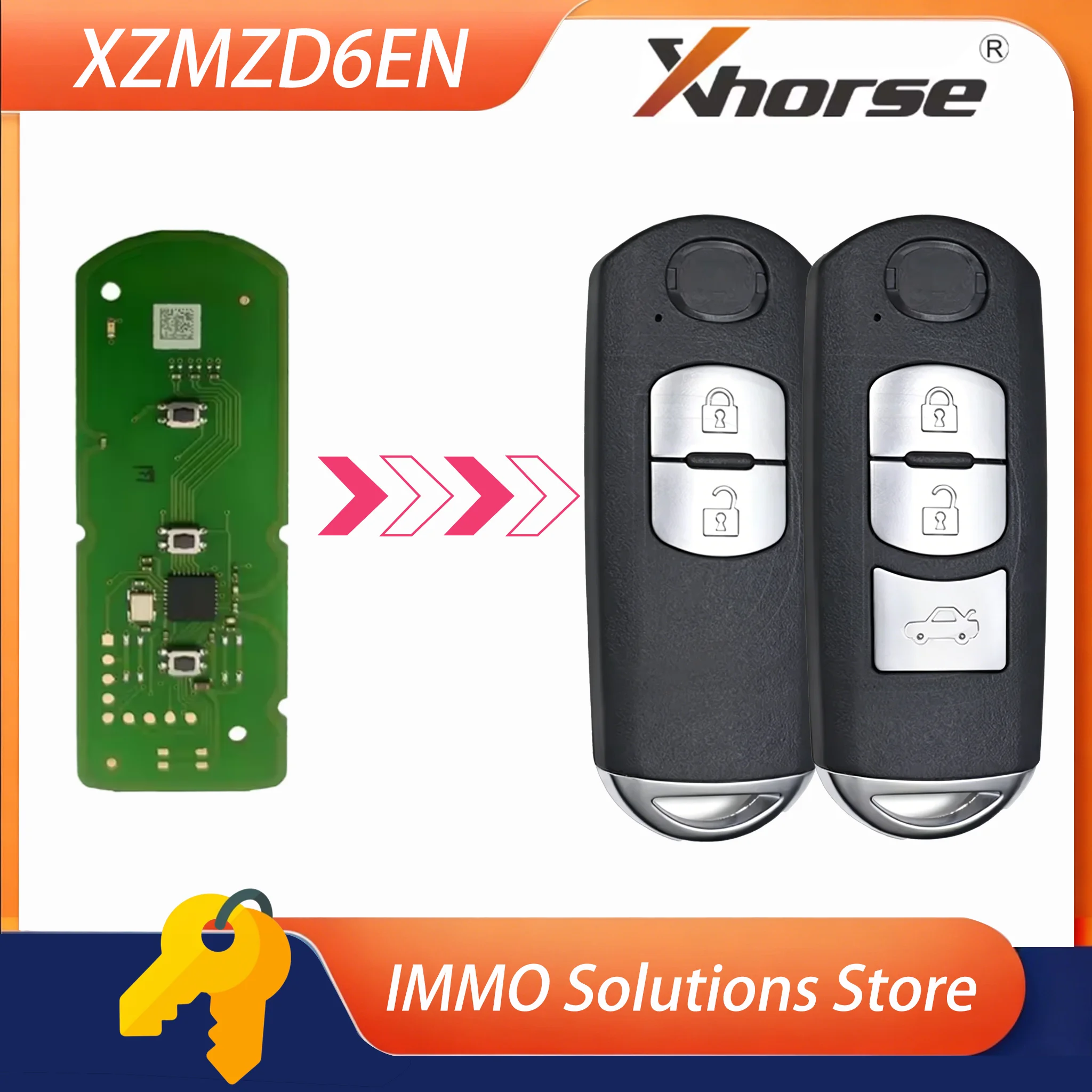 Xhorse XZ series XZMZD6EN PCB Board Universal Car remote regenerate reuse VVDI2 mini KEY tool max plus