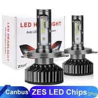 1000W 200000LM bombilla led h4 H11 faro Led de alta potencia ZES Canbus H1 H8 9005 HB3 HB4 880 H27 6000K 12V lámpara de diodo faro Led para coche