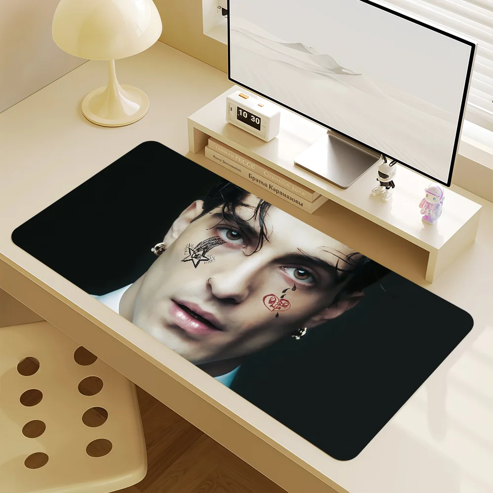 D-DamianoS D-DavidS Mouse Pad Non-slip Lockedge Gaming Desktop MousePad Large Thickened Comfort Office Student