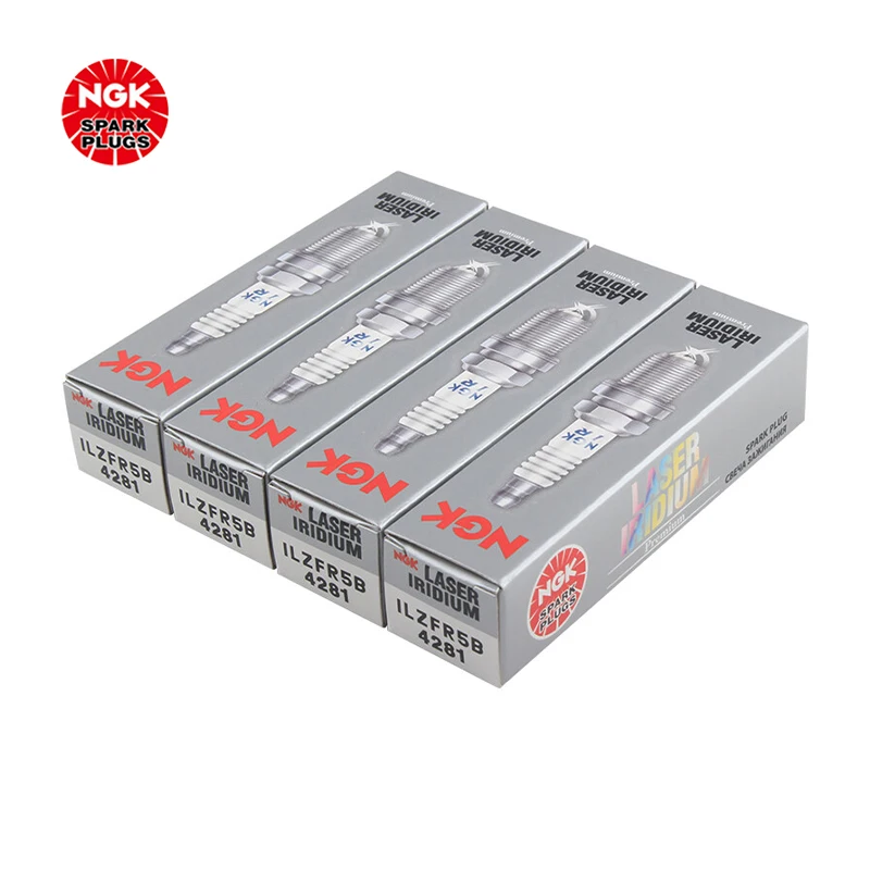 

NGK Iridium Platinum spark plug ILZFR5B 4281 is suitable for Peugeot 206, Citroën C2, C-Elysée OE 1884011051