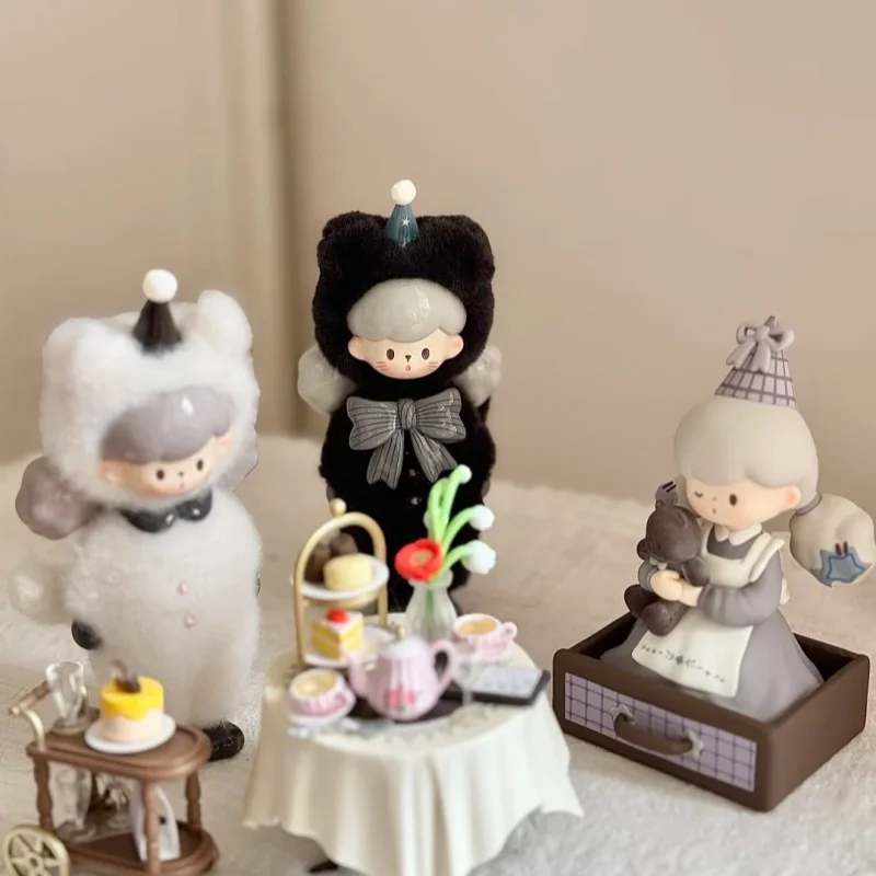 

2025 New Arrival Hot Sale Molinta Chasing Light Series Popcorn Sister 12th Gen Trendy Blind Box Decoration Gifts Birthday Gifts