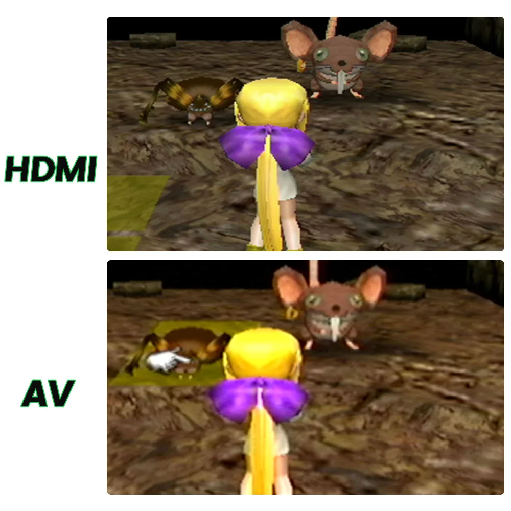 2025 내장형 HDMI 키트 (NGC 디지털 HDMI MOD 키트) 디지털-디지털 HDMI 모드 키트 (NGC 게임큐브 콘솔용) TV에서 플레이 가능