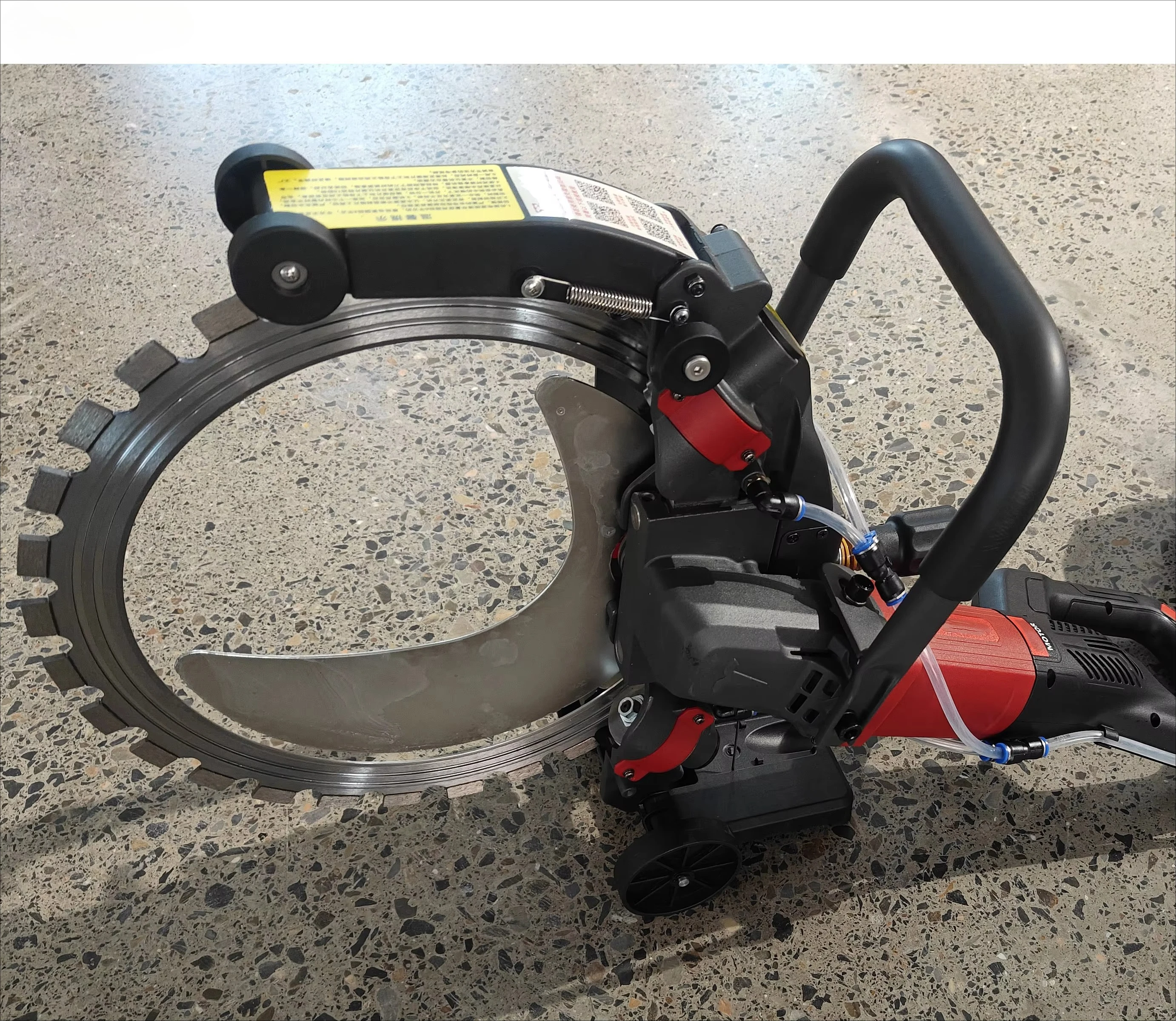 220V電動リングソー機械、ハンドヘルドコンクリート壁切断機、石材切断機販売中