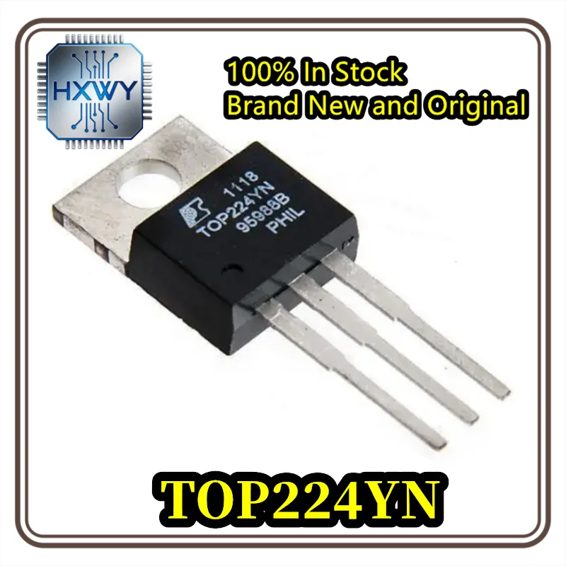 (10/50PCS) TOP224YN TOP224Y LCD Power Management Chip TO220 Through-hole Transistor, Original and Genuine, In Stock, Electronic