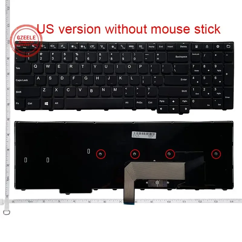 Klawiatura US/UK/SP/RU do Lenovo ThinkPad W540 W541 W550s T540 T540p T550 L540 Edge E531 E540 P50S L570 0C44592 0C44913 0C44952 — zdjęcie produktu 4