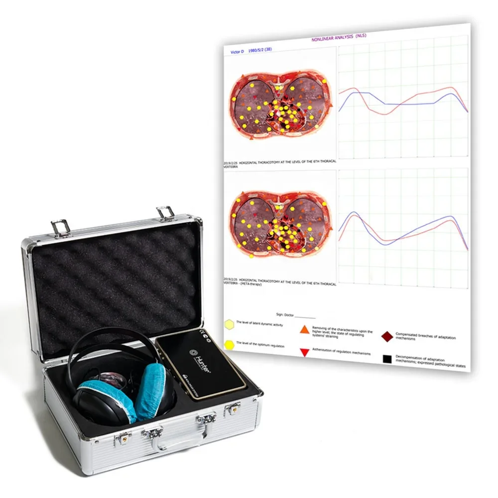 

2024 advanced Metatron hunter 4025 NLS 25d NLS Analyzer with aura chakra machine