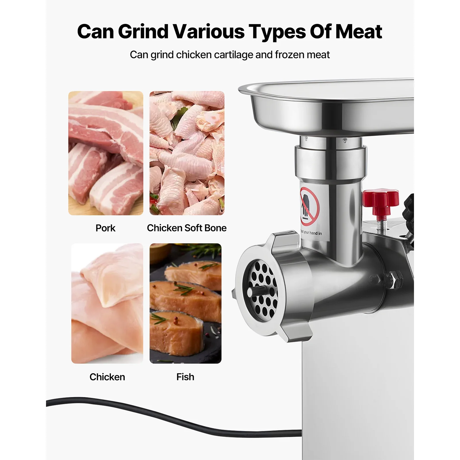 hachoir à viande électrique – caractéristiques techniques