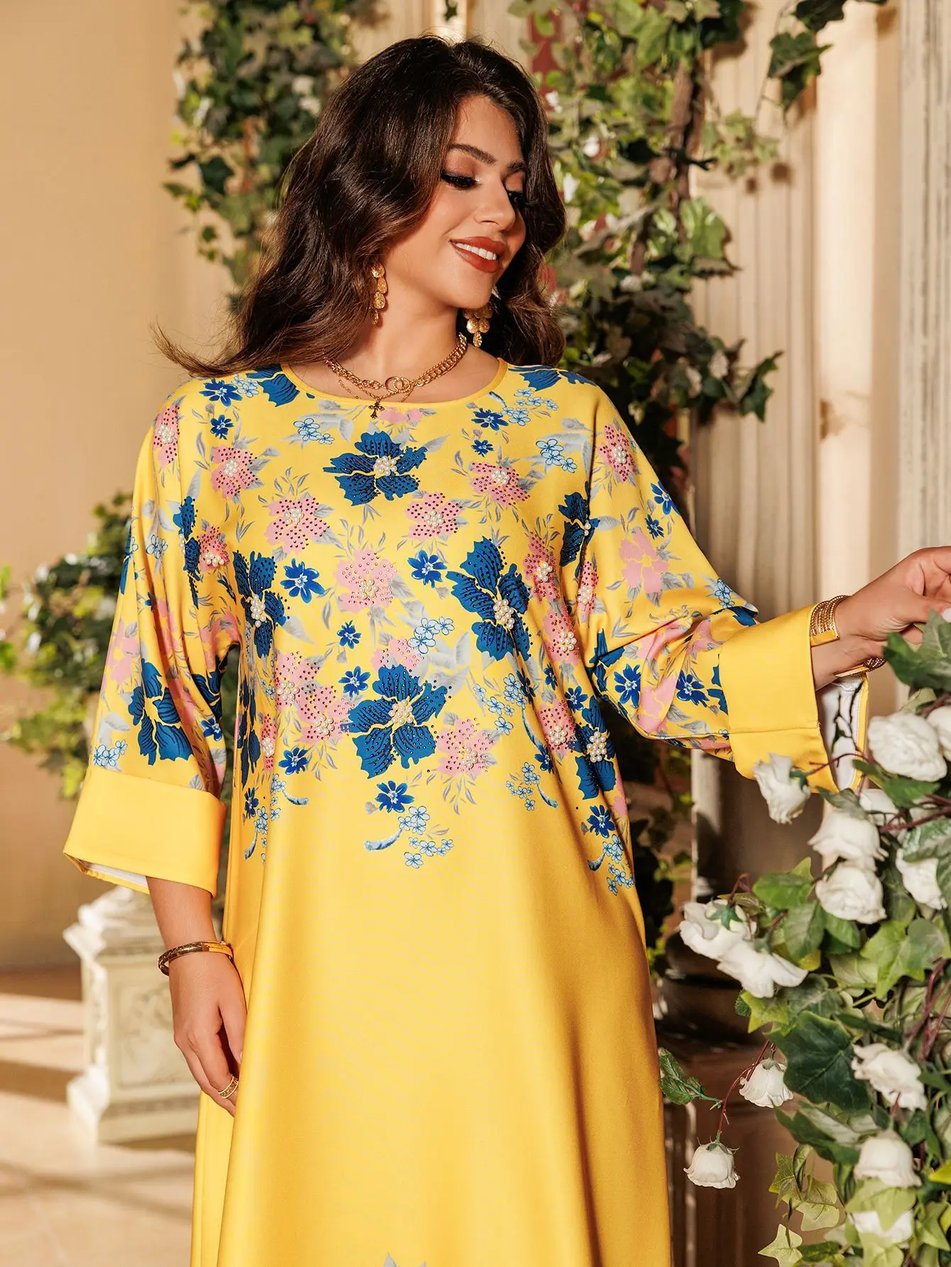 Eid soirée robes musulmanes pour femmes Maroc dubaï Abaya turquie caftan 2025 nouveau Caftan Femme Musulmane Jalabiya Robe