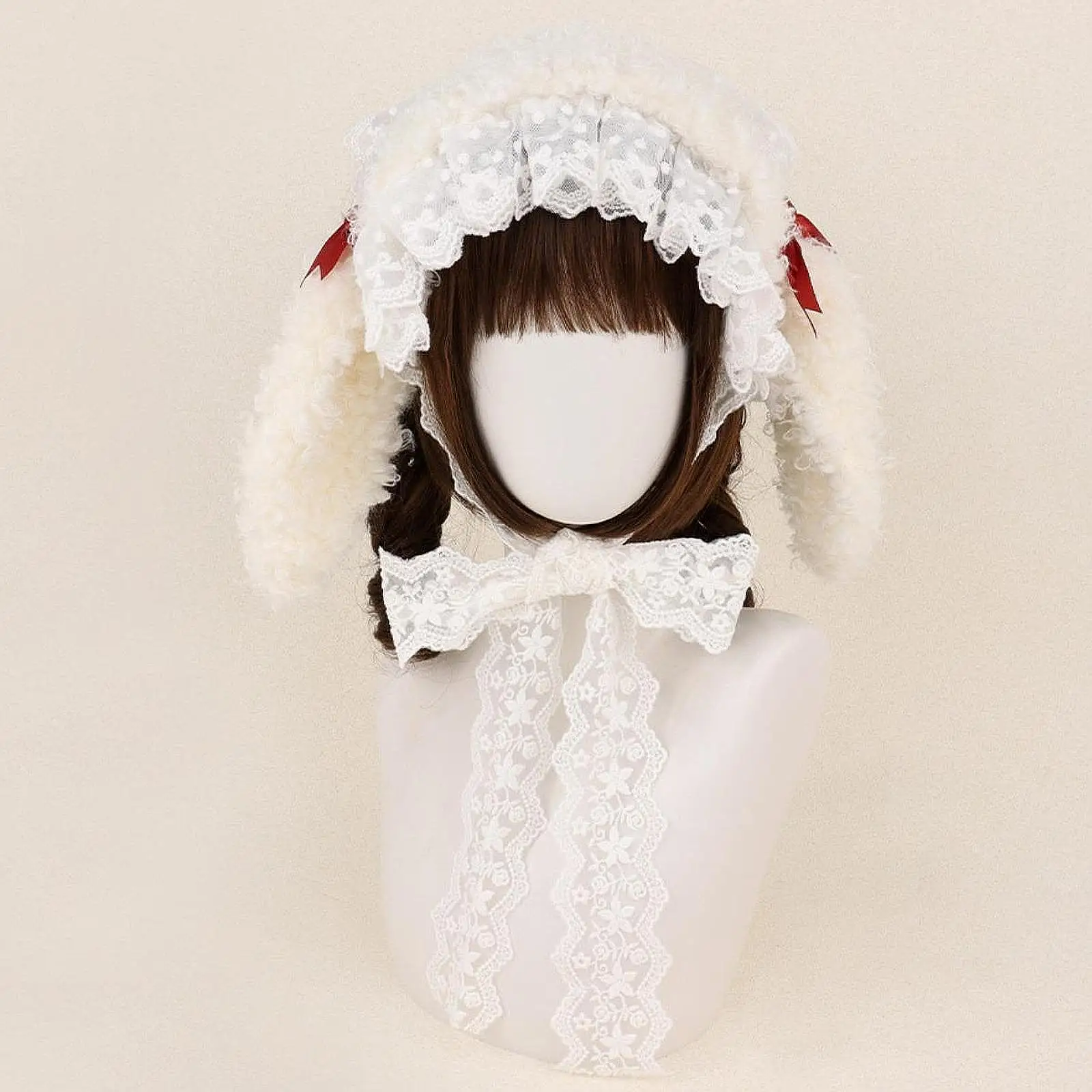 

Bunny Ears Lolita Headband Cosplay Headwear for Theme Party Photo Props Carnival
