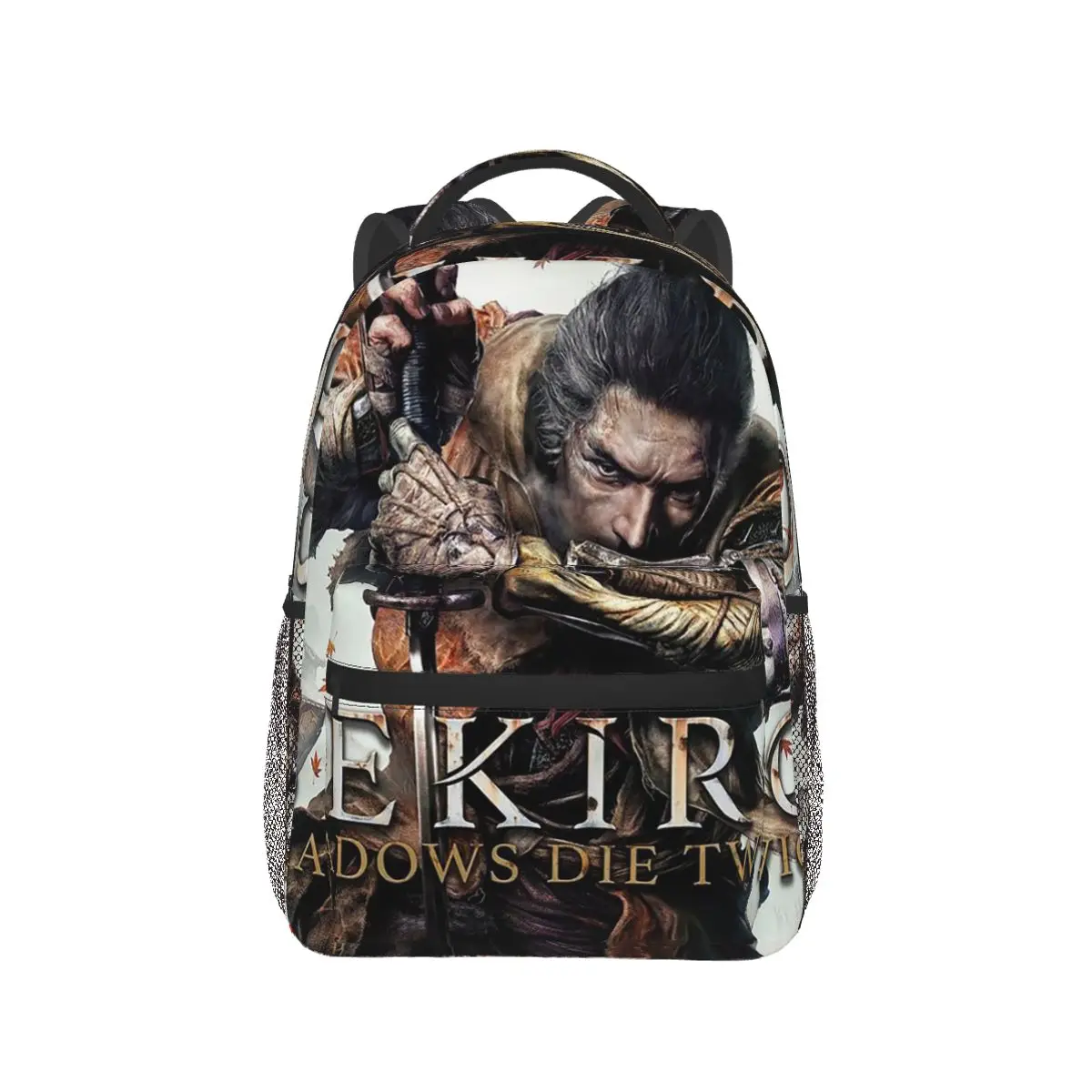 Sekiro Shadows Die Twice Art Graphic Backpack Hot Sale Daypack Children BookBag School Bag Shoulder Bags for Men Women