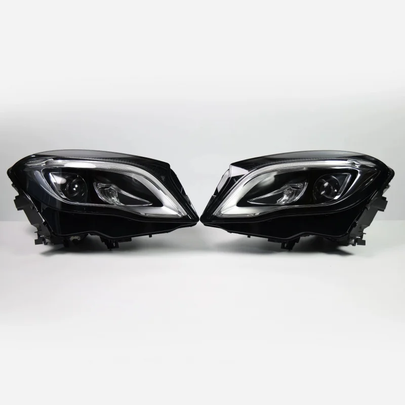 LED Headlight Assembly for Mercedes GLA X156 2016-2019 Left Right High Intensity DRL Adaptive Lighting Plug Play