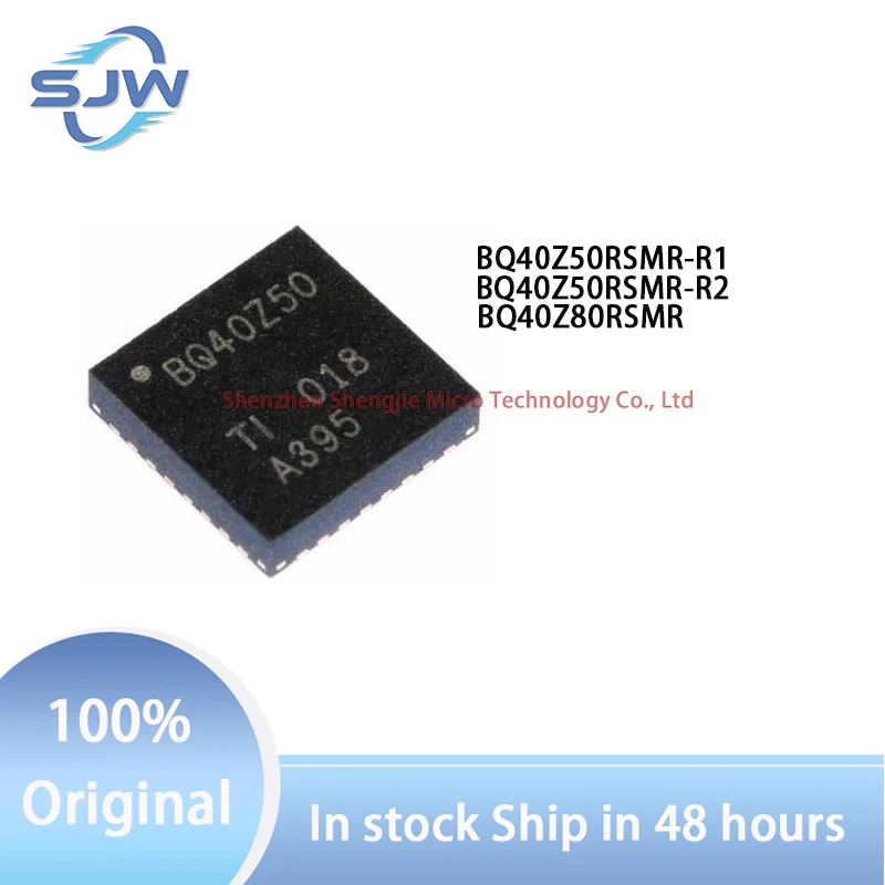 

BQ40Z50RSMR-R1 BQ40Z50RSMR-R2 BQ40Z80RSMR encapsulation VQFN-32 Battery management chip