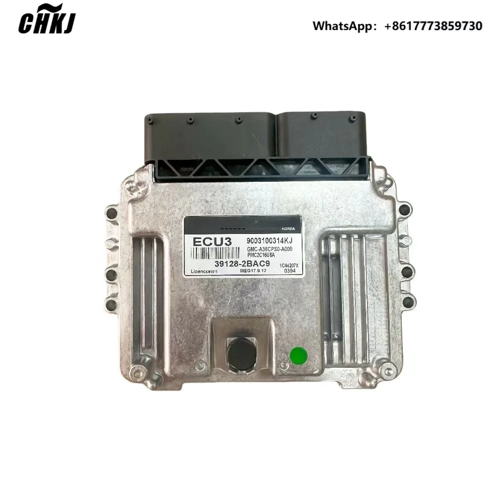 

CHKJ NEWApply для двигателя Hyundai 39128-2BAC9, ECU 3, MEG17.9.12, высококачественный электронный блок управления ECM
