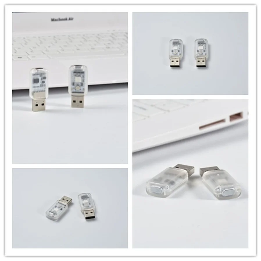 USB LED Auto Licht Auto Interieur Atmosphäre Licht dekorative Lampe Not beleuchtung PC Auto buntes Licht Auto Zubehör