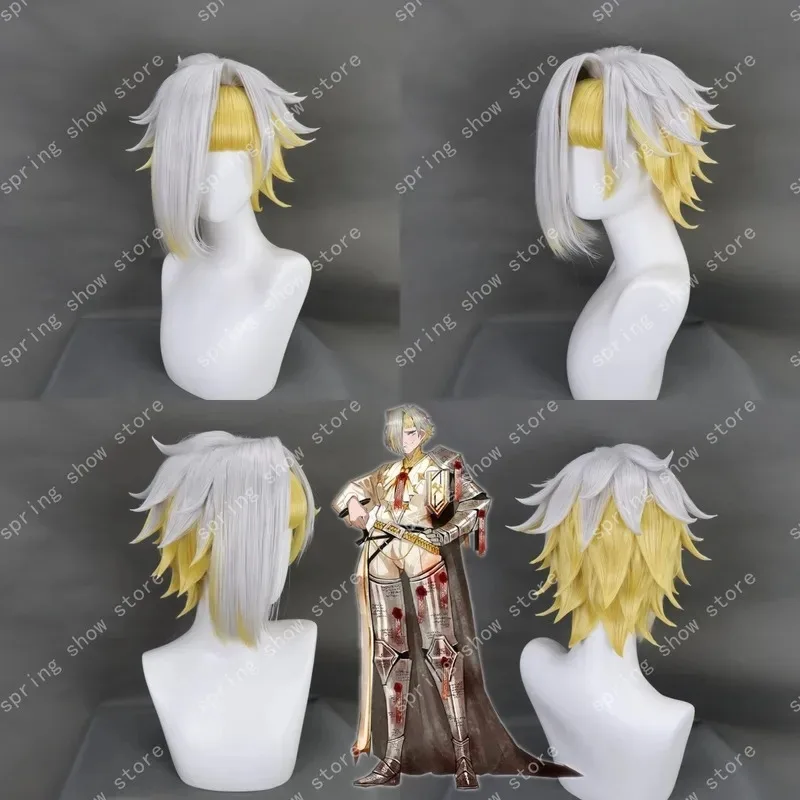 DY20Limbus Company Kromer أزياء تنكرية للشعر الاصطناعي أغطية الرأس مختلط الألوان على غرار شعر مستعار كوميدي 25 #1