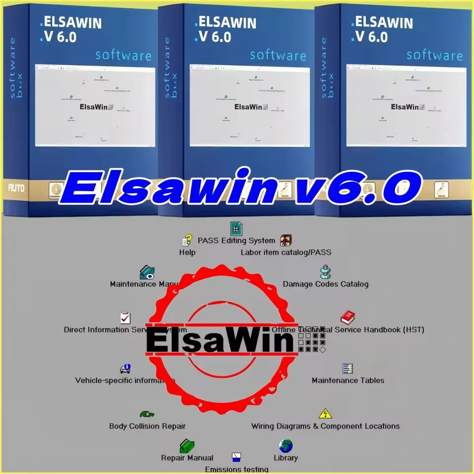 الأكثر سخونة في عام 2025: HAYNES PRO 2015.1 إصلاح السيارات SW & ELSAWIN 6.0 VW Audi & Volkswagen Data Package Fix