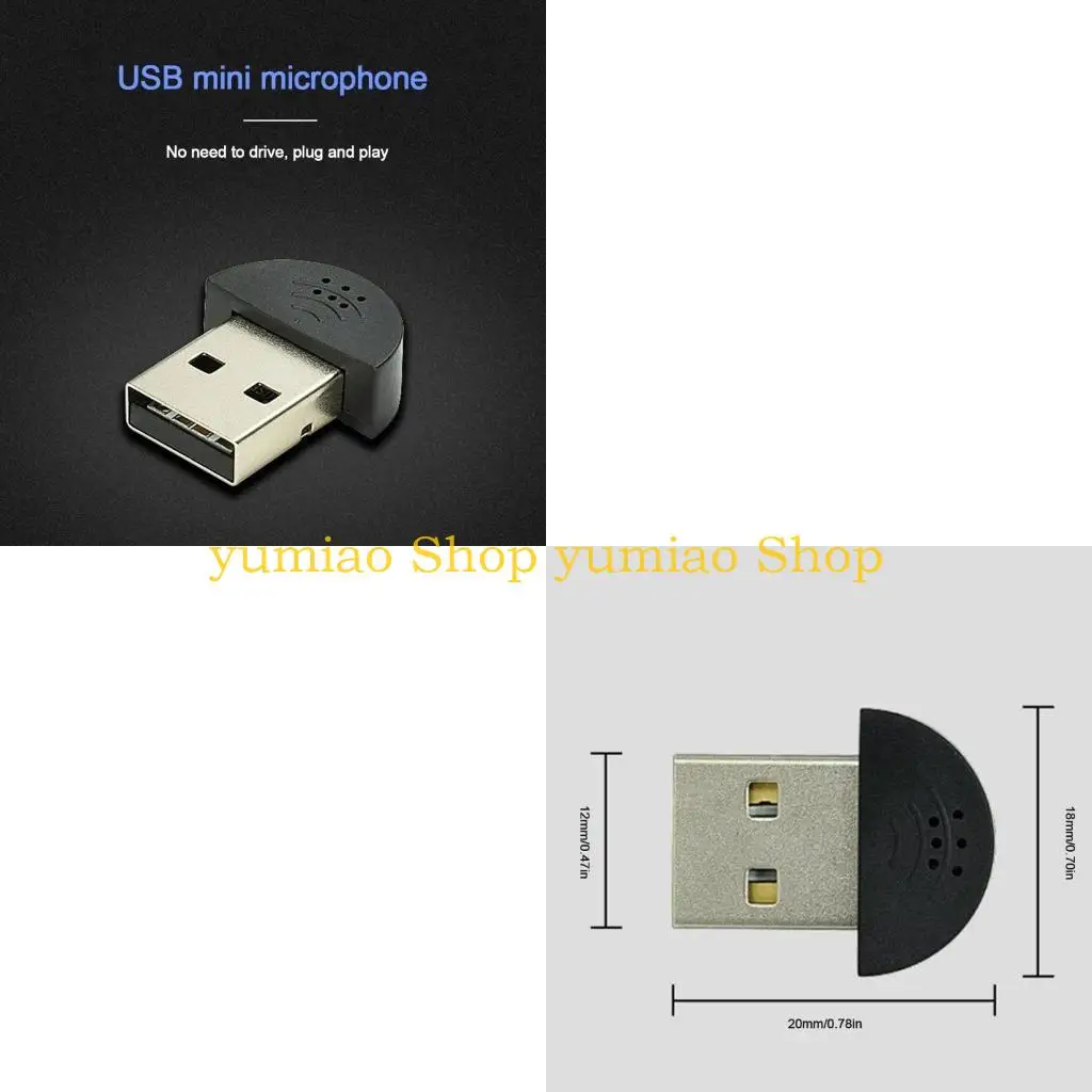 

587b Mini USB -микрофон для видеочата, сетевого караоке, микрофон скайпа, микрофон настольного микрофона/ноутбука (Mini Mic)
