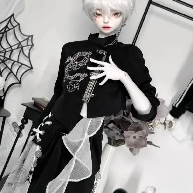 1/4 Puppenkleidungsanzug für 45 cm große Bjd-Puppenspielzeuge, Set im antiken Stil, hübsche Kleidung, Anziehspielhaus, Puppenzubehör, keine Puppe