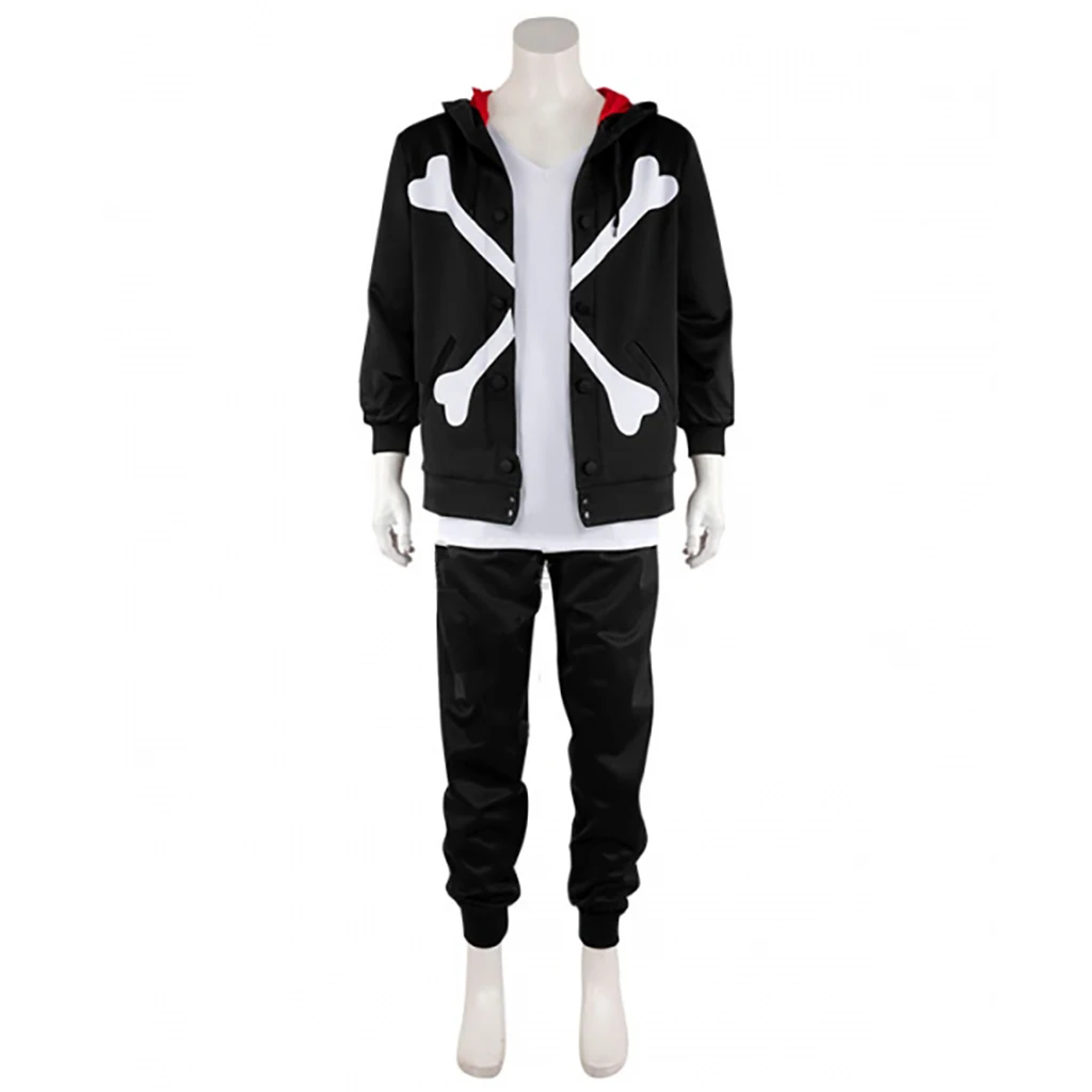 Daisukenojo Bito Beat Cosplay Game Costume For Men Black Uniform Suit Halloween Party Christmas Carnival Streetwear