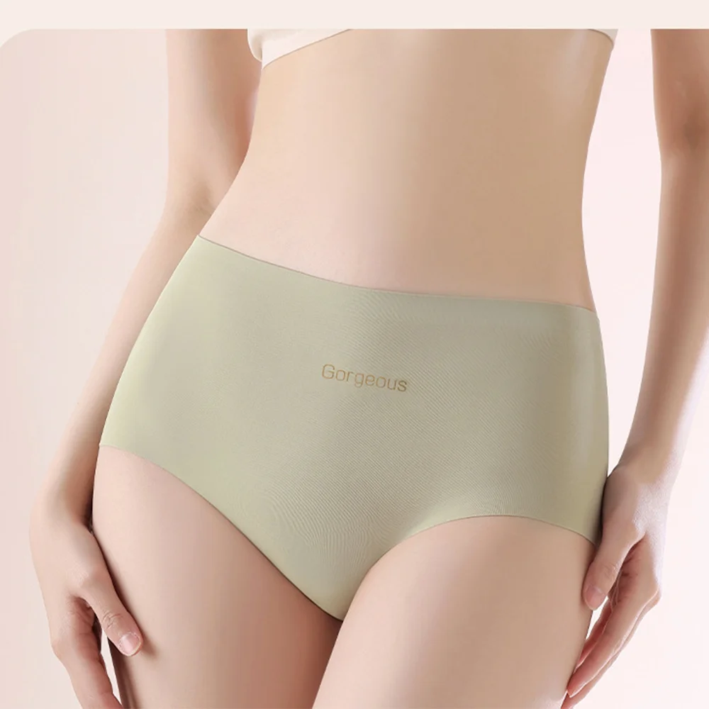 6 szt. Niewidoczne majtki damskie bezszwowe sportowe figi damskie ultracienka bielizna majtki z wysokim stanem wygodne majtki
