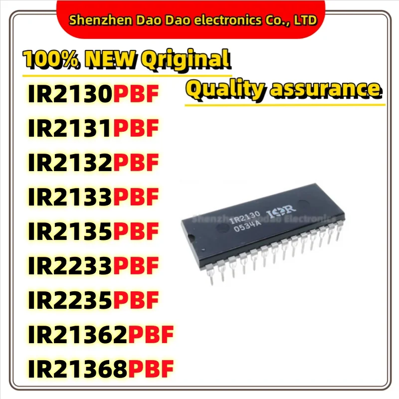 IR2130PBF IR2131PBF IR2132PBF IR2133PBF IR2135PBF IR2233PBF IR2235PBF IR21362PBF IR21368PBF IC Chip DIP-28