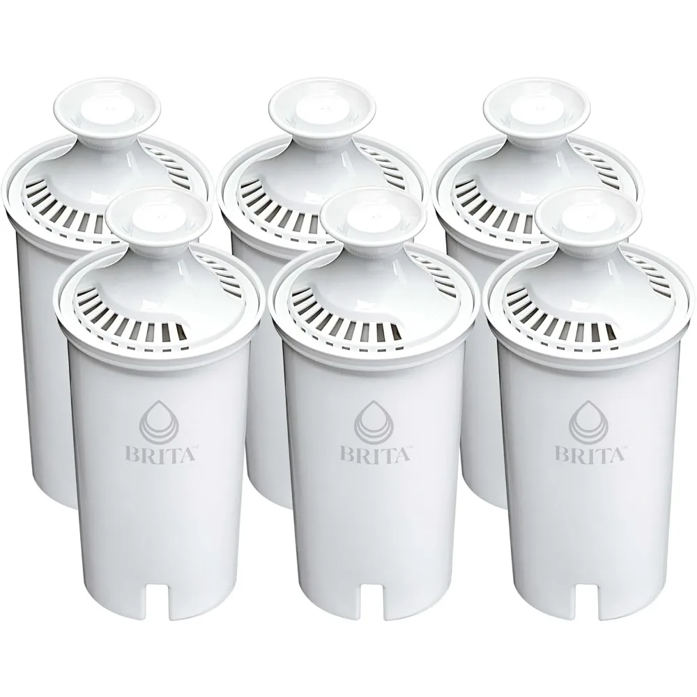 Brita Standard Water Filter, BPA-Free, Replaces 1,800 Plastic Water Bottles a Year