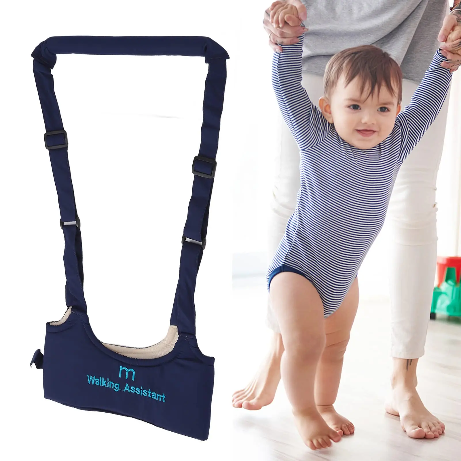 Baby Walking Harness, Baby Walking Helper, Toddler Harness, Adjustable Comfortable Breathable, for Infant Child Activity, Boys,