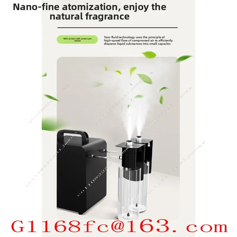 Double Head Two Fluid Air Conditioner Fresh Air System Diffuser