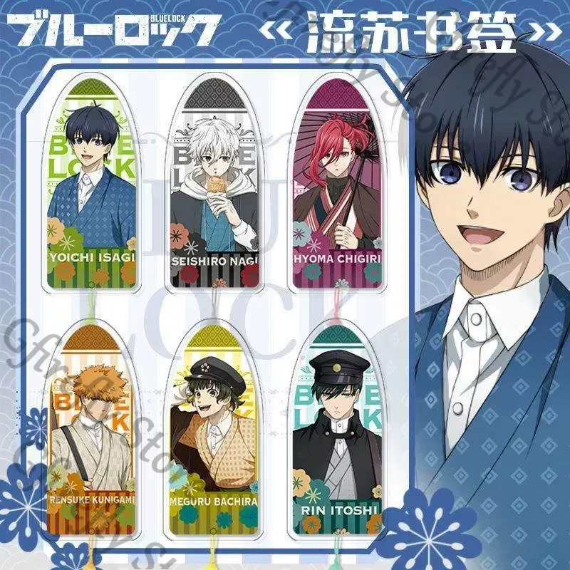 B-E-CK Bookmark Anime Child Spy Beeldjes Model Kit Ornamenten Isagi Yoichi Rin Itoshi Kunigami Rensuke Hachi etc. Meguru Mascotte