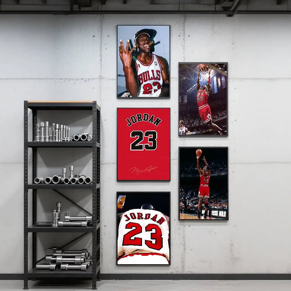 Popular J-Jordan Legend 23 Poster Art Print Anime Style Home Decor Ideal Gift Perfect Room Decor